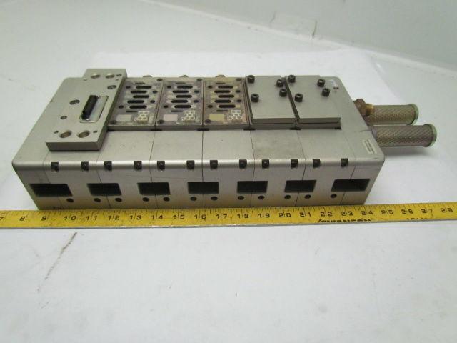 SMC Syndevco US3467 5 station manifold