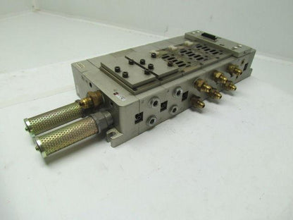 SMC Syndevco US3467 5 station manifold