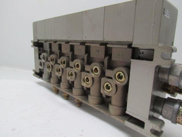 SMC Syndevco US3467 5 station manifold