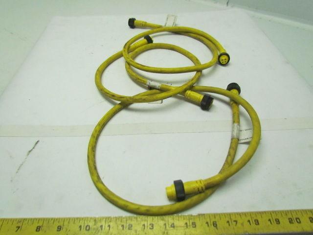 Cooper 5000110-263SE 4 pole male female cord lot of 3