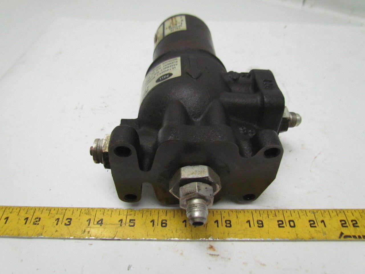 Pall HH9801A12UPRWP 3 Micronetre Absolute Filter Assembly 6000 PSI Working Prs.