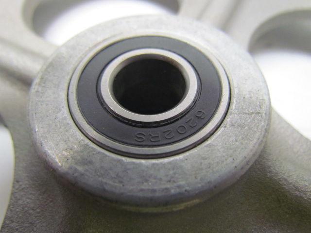 New Aluminum idler wheel 1-1/8"wx11-3/4"OD w/u-shaped band & 5/8" Roller Brgs.