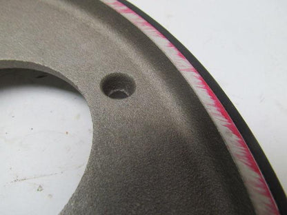 New Aluminum idler wheel 1-1/8"wx11-3/4"OD w/u-shaped band & 5/8" Roller Brgs.