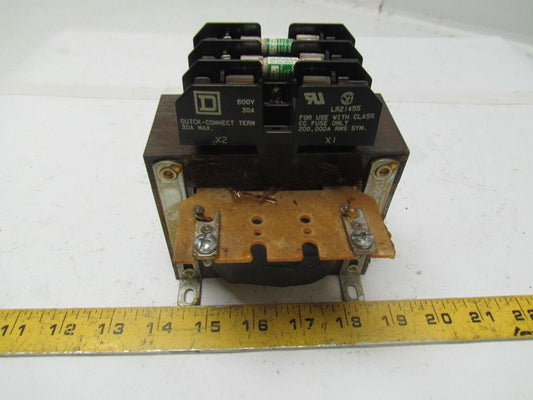 Square D KF350D1 Class 9070 Ser A Control Transformer 220-480x120V .350 KVA
