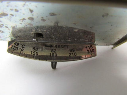 Controline TA-3434 Duct & Immersion Themostat Manual Reset 120-240 F Opens-Rise