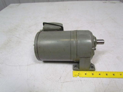 Fuji SSG202P20 Foot mount Gear motor .27HP 230-460V 75-90 Output RpM