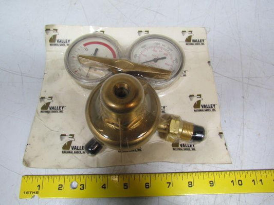 Harris Oxygen Regulator Supply Gauge 500 PSI Delivery Ga 15 PSI Rebuilt 8-2015