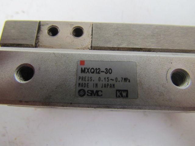 SMC MXQ12-30 Air Slide Table w/built in guide rail
