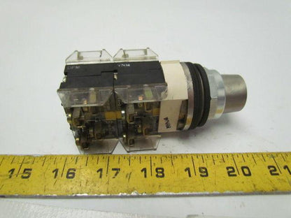 Allen Bradley 800T-H36 Ser.T Rotary Switch 30.5mm 2 POS Lock cylinder no Key