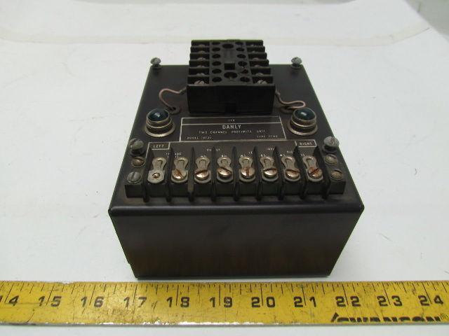 Danly 2DT25 Two channel proximity switch type PCAX 115VAC input