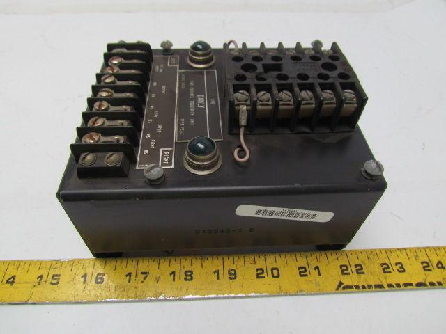 Danly 2DT25 Two channel proximity switch type PCAX 115VAC input
