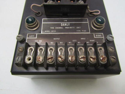 Danly 2DT25 Two channel proximity switch type PCAX 115VAC input