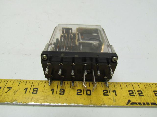 Struthers Dunn 219BBX231 Electric Relay 100V Contacts 120VAC 10A-24VDC 10A