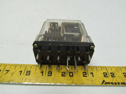 Struthers Dunn 219BBX231 Electric Relay 100V Contacts 120VAC 10A-24VDC 10A