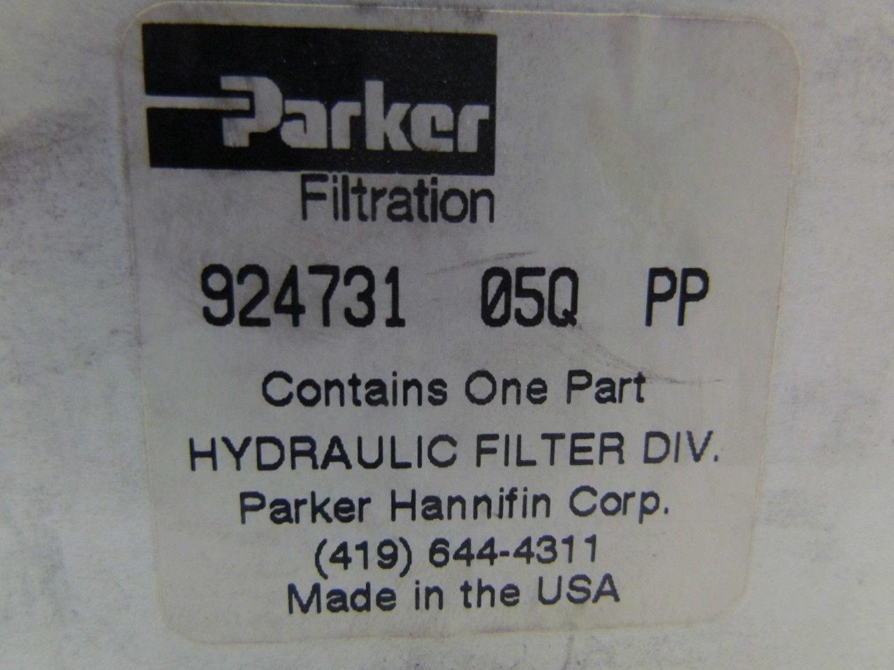 Parker 924731 05Q PP 5 Quart hydraulic filter element
