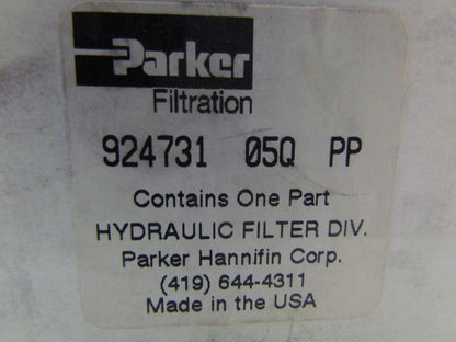 Parker 924731 05Q PP 5 Quart hydraulic filter element