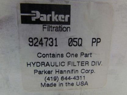 Parker 924731 05Q PP 5 Quart hydraulic filter element