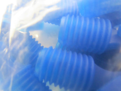 434031BA blue silicone rubber flangeless tapered plug painting powdercoat