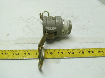 PT COUPLING 12B 1-1/4" camlock coupler male lot of 2 1 new 1 used