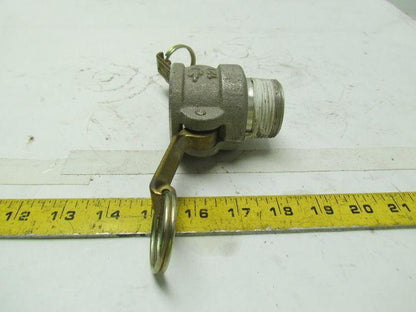 PT COUPLING 12B 1-1/4" camlock coupler male lot of 2 1 new 1 used
