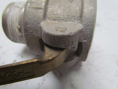 PT COUPLING 12B 1-1/4" camlock coupler male lot of 2 1 new 1 used
