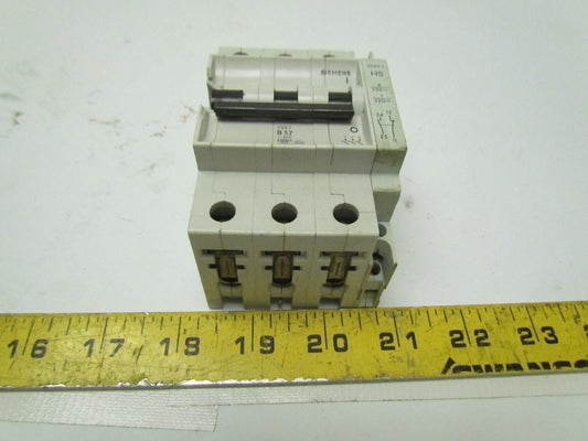 SIEMENS 5SX2 B40 40A 3 pole circuit breaker