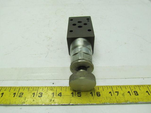 Double A WNNNC-3-3M-K-10A1-G Hydraulic Relief Valve