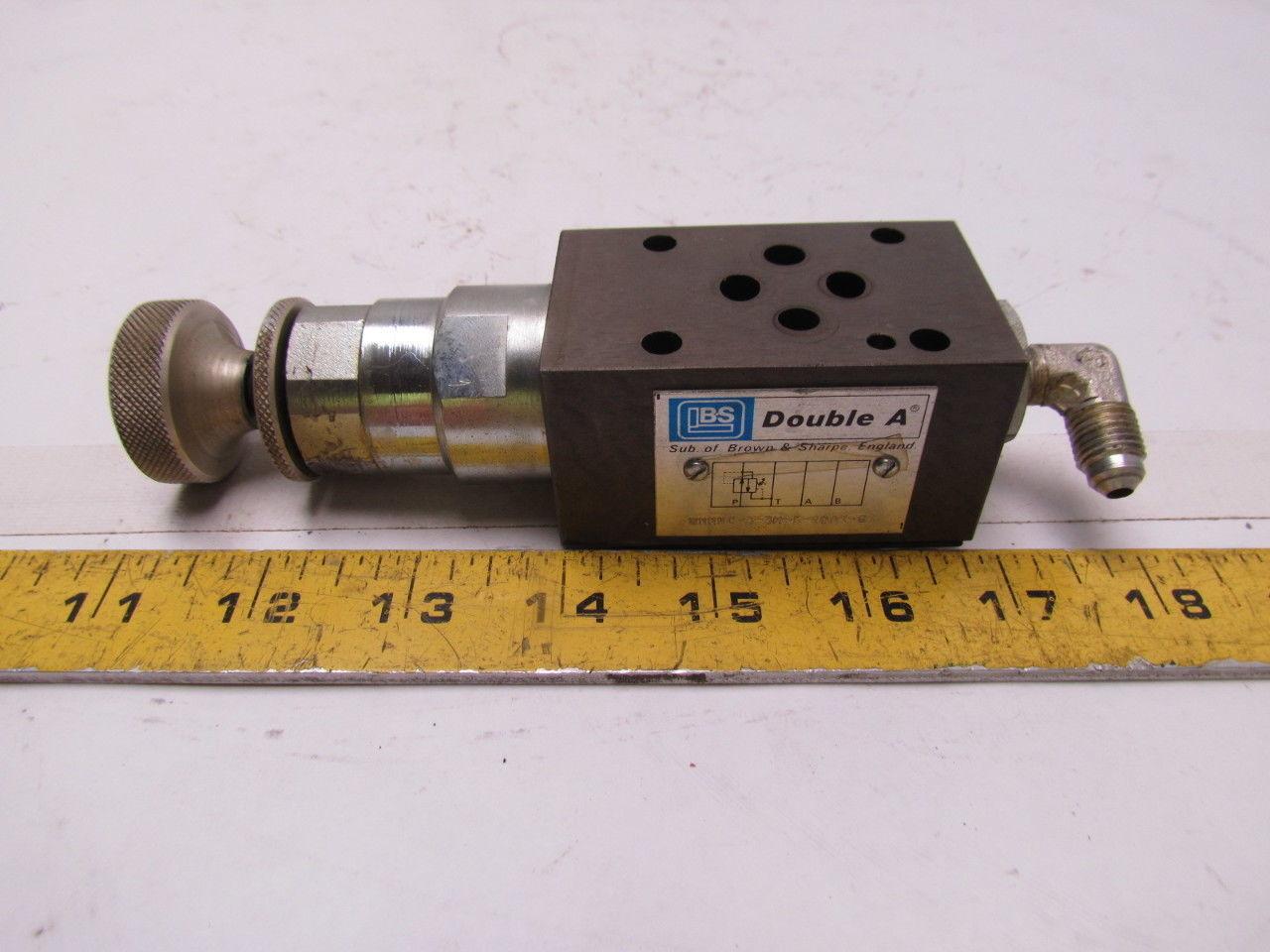 Double A WNNNC-3-3M-K-10A1-G Hydraulic Relief Valve