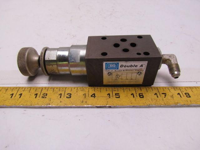 Double A WNNNC-3-3M-K-10A1-G Hydraulic Relief Valve
