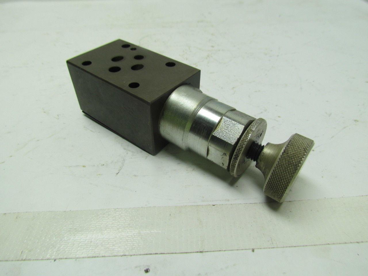 Double A WNNNC-3-3M-K-10A1-G Hydraulic Relief Valve