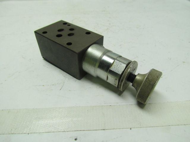 Double A WNNNC-3-3M-K-10A1-G Hydraulic Relief Valve