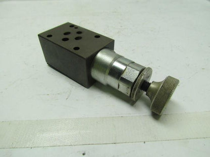 Double A WNNNC-3-3M-K-10A1-G Hydraulic Relief Valve