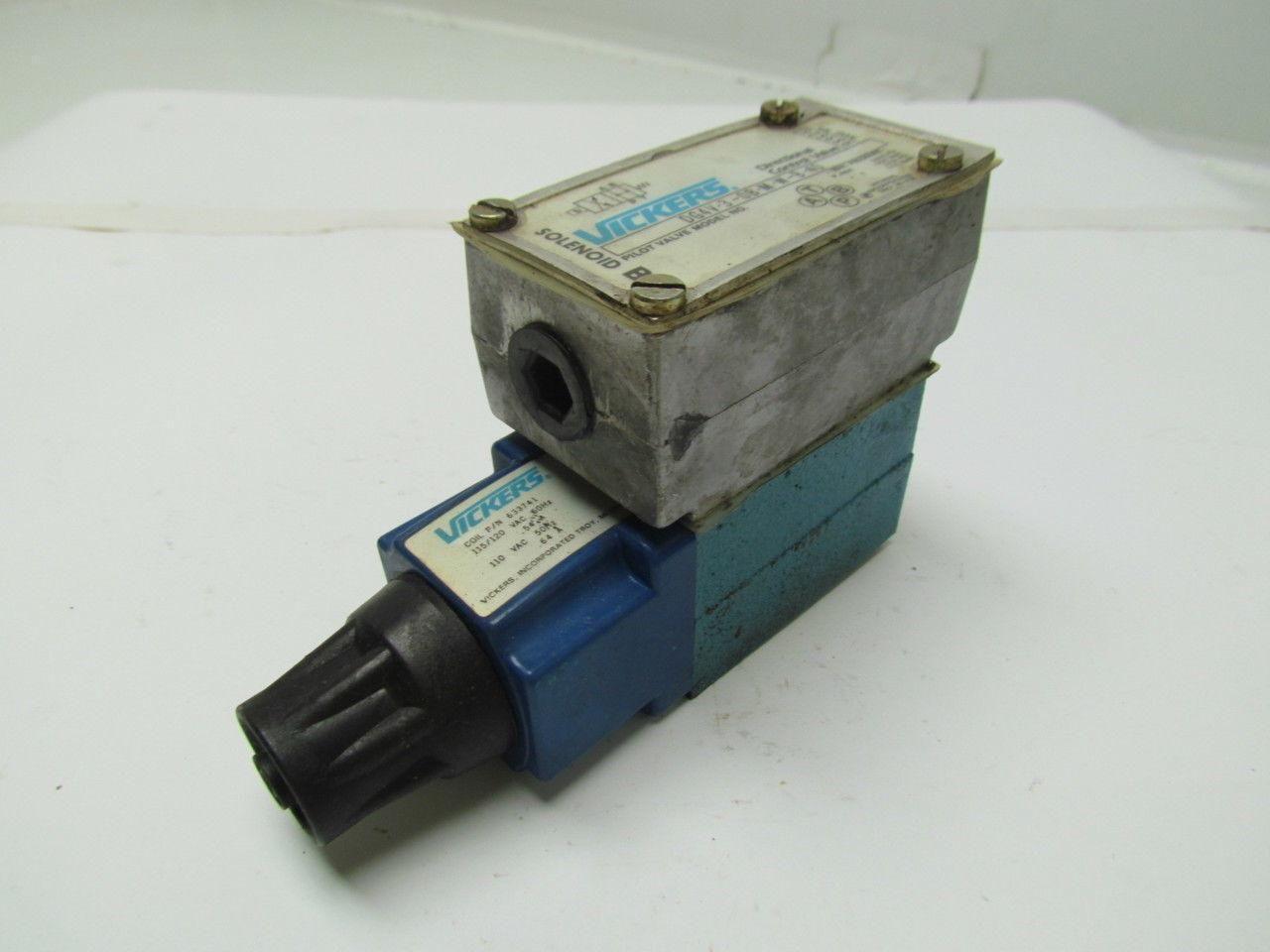 Vickers DG4V-3-OB-M-W-B-40 Solenoid Operated Directional Control Valve