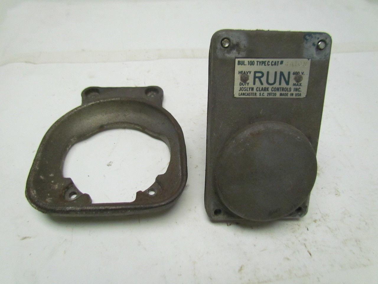 Sylvania 4A10N Type C Heavy Duty Push Button Run w/ Safety Guard Electric