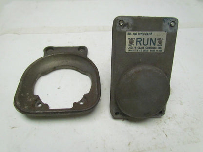 Sylvania 4A10N Type C Heavy Duty Push Button Run w/ Safety Guard Electric