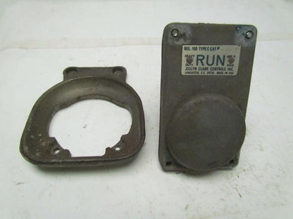 Sylvania 4A10N Type C Heavy Duty Push Button Run w/ Safety Guard Electric