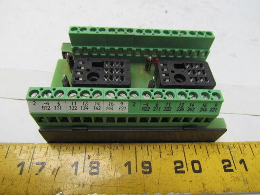 Murr Elektronik 61011 Relay Socket Module In:24VDC-Out:12VDC
