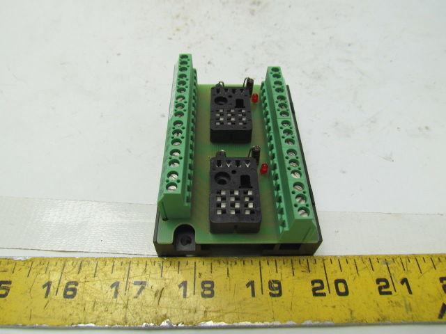 Murr Elektronik 61011 Relay Socket Module In:24VDC-Out:12VDC