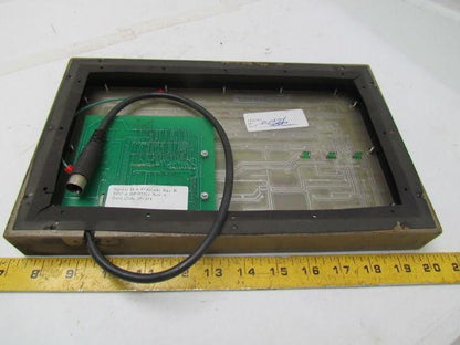 CNC lathe operator control panel computer keyboard