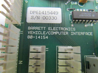 Barrett 80-14154 Vehicle computer Interface Circuit Board For Rapistan DT60