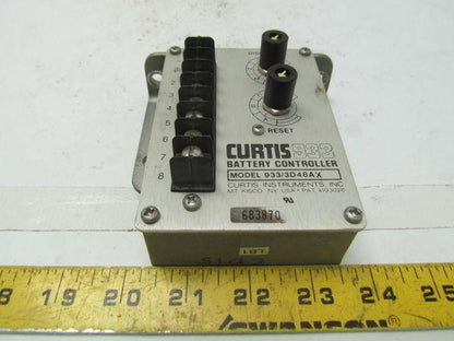 Curtis Instruments 933/3D48AX Battery Controller For Rapistan Demag DT60 Pusher