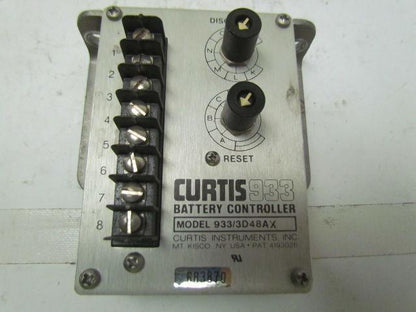 Curtis Instruments 933/3D48AX Battery Controller For Rapistan Demag DT60 Pusher
