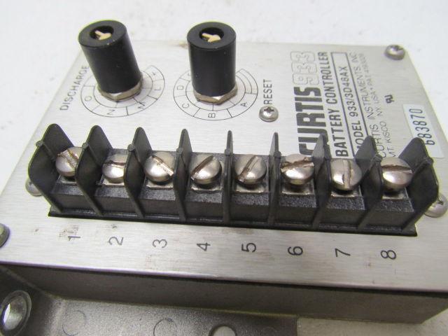 Curtis Instruments 933/3D48AX Battery Controller For Rapistan Demag DT60 Pusher