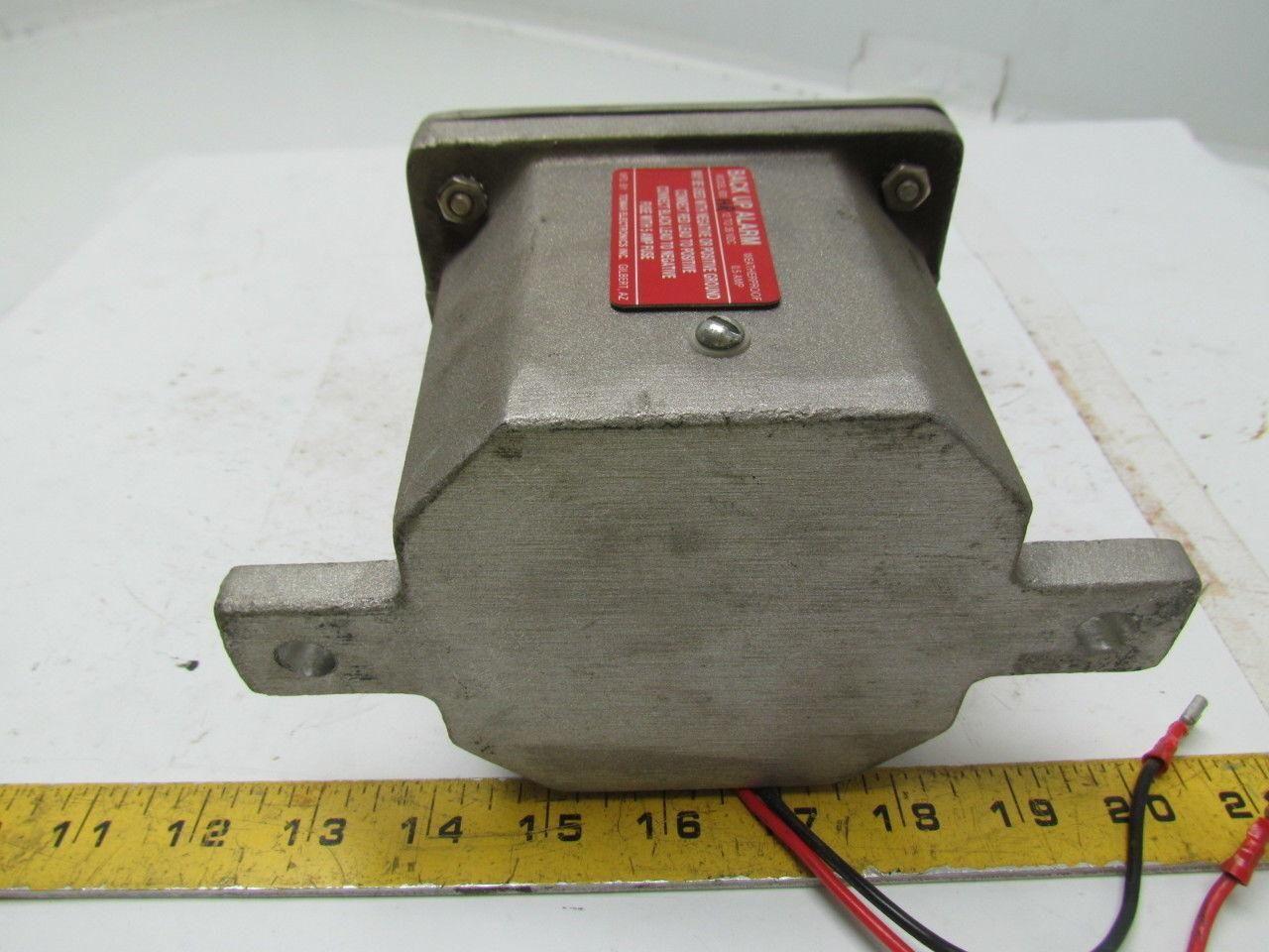 Tomar 600HR Heavy Duty Back up alarm 12 to 36VDC Aluminum Weatherproof