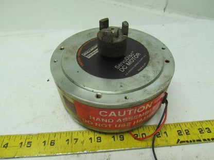 Kollmorgen PMI 00-1202-100 U12M4 Pancake Servodisc Electric Motor3000RPM 5.5"Dia