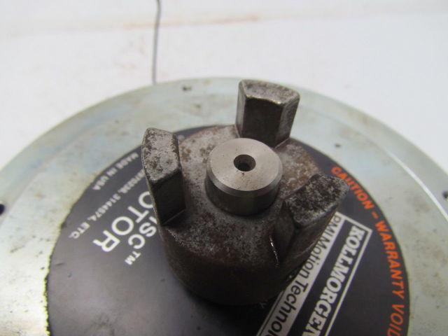 Kollmorgen PMI 00-1202-100 U12M4 Pancake Servodisc Electric Motor3000RPM 5.5"Dia