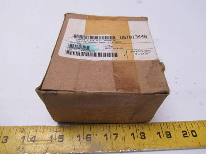 UST013448 #10-24 X 3/4" Slot round head machine screw grade 2 plated