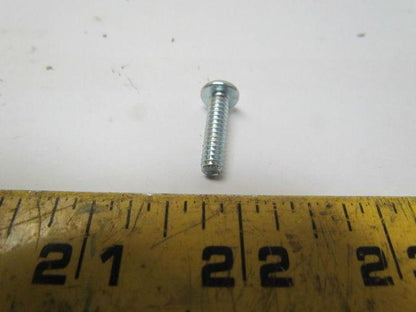 UST013448 #10-24 X 3/4" Slot round head machine screw grade 2 plated