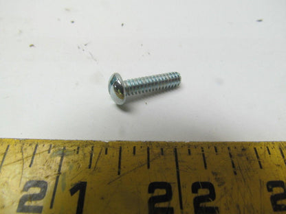 UST013448 #10-24 X 3/4" Slot round head machine screw grade 2 plated
