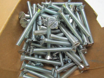 5/16-18x2-3/4" Flat head slotted machine screw 97pcs
